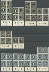 1946, 36 values I. control issue with HAN, mostly in lower margin ...