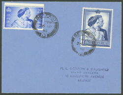 1948, "Silberhochzeit" auf FDC, Pracht, R!, Mi. 600.-