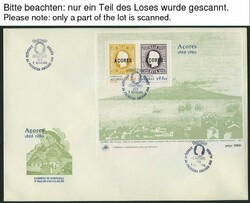 1980, Block "112. Jahrestag der ersten Markenausgaben", 390x auf ...