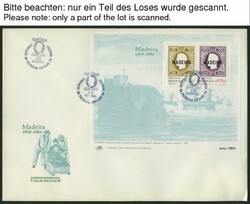 1980, Block "112. Jahrestag der ersten Markenausgaben", 390x auf ...