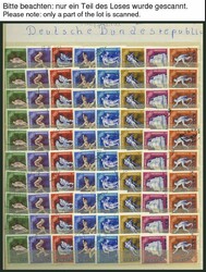 1963, "Olympische Winterspiele", ungezähnt, 1000x, Pracht, Mi. 7500 ...