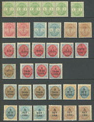 97 ungebrauchte Werte, meist feinst/Pracht, besichtigen!Automatically ...