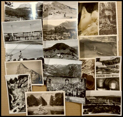 Partie von 35 verschiedene Ansichtskarten