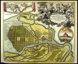 Topographische Vorstellung der Neuen Russischen Haupt-Residenz und ...