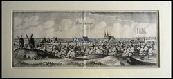 GRANSEE, Gesamtansicht, Kupferstich von Merian um 1645Automatically ...