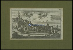 HOHENWART on d. pair / OBB. : the abbey, copper engraving by Ertl, ...
