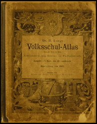 Lange, H., Volksschul-Atlas über alle Teile der Erde, Verlag: ...