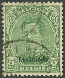 1920, 5 C. grün, Type II, Pracht, Mi. -.-