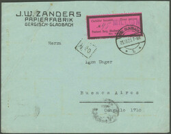 BERGISCH GLADBACH: 1923, 45 Mio., dreiseitig gezähnter ...