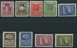 1929, "RODI", Falzrest, PrachtsatzAutomatically generated translation ...