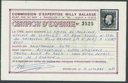 1878, 5 Fr. rotbraun, voller Originalgummi, Falzrest, Pracht, ...