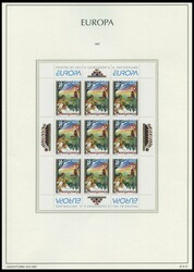 1997, "Sagen und Legenden" in Kleinbogen, postfrisch, Pracht, Mi. 160 ...