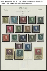 Sammlungsteil Feldpost mit mittleren Werten, fast nur ...