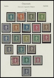 Sammlungsteil Feldpost mit mittleren Werten, fast nur ...