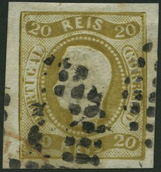 1866, 20 R. olivbraun, Pracht, signiert Zumstein, Mi. 90 ...
