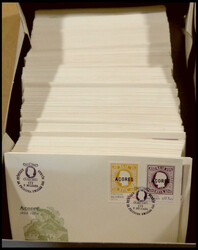 1980, "112. Jahrestag der ersten Markenausgaben", 190x auf FDC's, ...