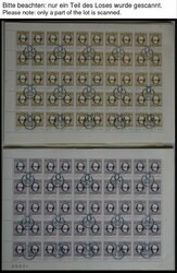 1980, "112. Jahrestag der ersten Markenausgaben", 900x in Bogen mit ...