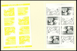 2003, ""Europa", 6 verschiedene Phasendruck-Probedrucke als ...