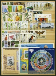 1979-2000, Partie verschiedener Ausgaben und Blocks, Pracht, Mi. 295 ...