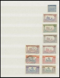 1906-45, interesting lot with some middle issues and many parts of a ...