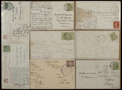 1910, Japan-British Exhibition, interessante Partie von 20 ...