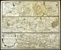 "Fortsetzung der Marschroute der hohen Bundesgenossen in Holstein im ...