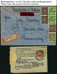 interesting collection I. control issue of 60 documents, as well ...