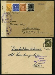 interesting collection I. control issue of 60 documents, as well ...