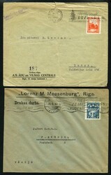 1924-1940, 15 documents with different machinery and hand-roller ...