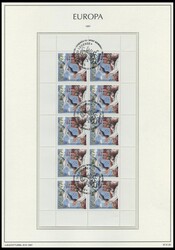 1997, say and legends in miniature sheets, superb, Michel 150.-