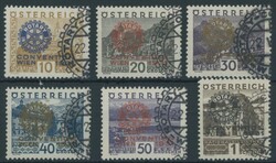 1931, Rotary, special cancel, very fine set, Michel 360.-