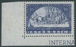 1933, 50 g. Vienna Philatelic Exhibition, perforated Ks 12, mint ...