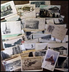 over 90 various franked picture postcards from approximate 1902-70