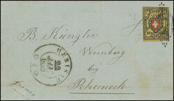 Type 36 A2/LU (Mirabaud), farbfr. u. allseits breit- bis überrandig, ...