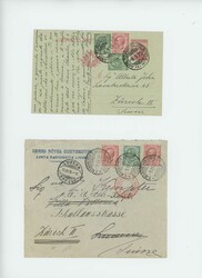 1890/1925ca: Rassiger kleiner Briefposten mit 20 attraktiven ...