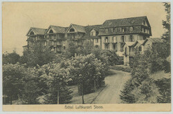 1907: Morschach, sauber entw. mit violettem Zweikreisstp. "KURORT ...