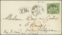 1859/80: Interessantes kleines Brieflot mit 14 Belegen meist aus ...