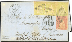 40 Rp. lebhaftgelboliv (waagr. Paar + Einzelmarke) zus. mit 15 Rp. ...