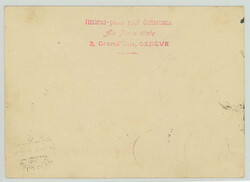 Mittelmeerflug der Swissair 1933 (20. Mai): Attraktive Karte entw. ...