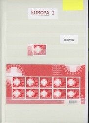 2019/24: Aussergewöhnliche Motivsammlung "CORONA" (Covid-19 Virus) ...