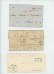 Kanton Tessin: Bestand mit über 270 Briefen, Ganzsachen, Karten etc. ...