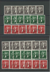 1939 Schw. Landesausstellung in Zürich: Kompl. Serie in gestempelter ...