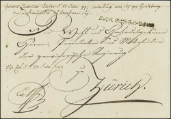 KLOTEN, Juli 1799: Zwei seltene Österreichische Feldpostdokumente ...