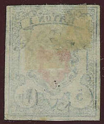 Type 11 C1/LO mit dünnem Papier, farbfr. u. allseits vollrandig, ...