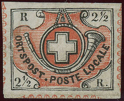 Winterthur, farbfrisch und gut gerandet mit Teilen der ...