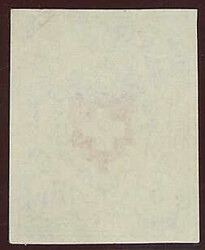 Type 19 C2/LU, farbfr. u. allseits gleichmässig breitrandig, rücks. ...