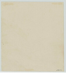 1890: Vorlageblatt der Schweiz. Postverwaltung, Probeabzug einer ...