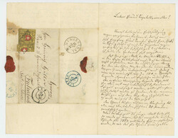 1854, Rigiberg / Arth; senkrechte Rayon II - Halbierung mit ...