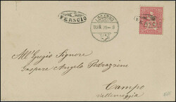 10 Rp. rot, farbfr. u. einwandfrei gez., ideal u. übergehend entw. ...