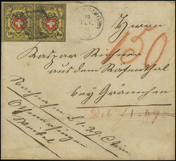 Typen 5-6 A1/O im waagr. Paar, farbfr. u. allseits voll- bis ...